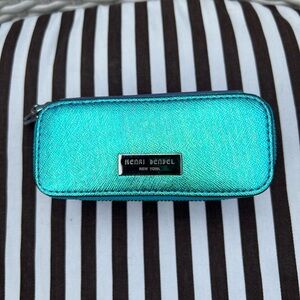 Henri Bendel Galactic Petrol Lipstick Cosmetic Case
